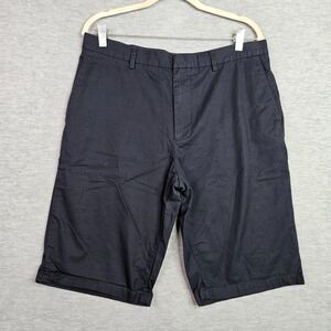 COS Men Shorts Size 34 Navy Minimalist Casual Chino Shorts